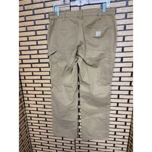 Carhartt Tan Loose Fit Rugged Flex Pants SIze 8 Short